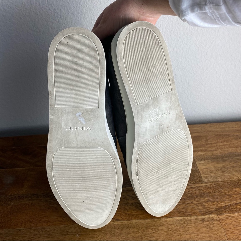 Vince Garvey Sneaker Grey Suede Pointed Toe Size 9.5. - Picture 5 of 11